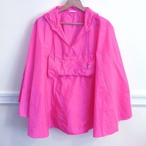 Kate Spade Hot Pink Raincoat/Poncho. One Size.